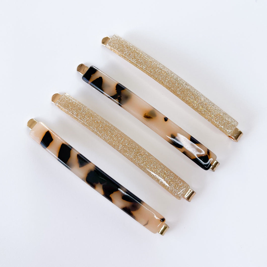 As If! Bobby Pin Clip Set (4 Pack)