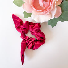 Load image into Gallery viewer, Sloane Satin Bow Scrunchie
