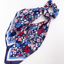 Load image into Gallery viewer, Amanda Floral Long Scarf Scrunchie

