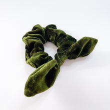 Load image into Gallery viewer, Dream Girl Velvet Bow Scrunchie
