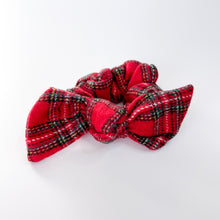 Load image into Gallery viewer, Mad for Plaid Bow Scrunchie
