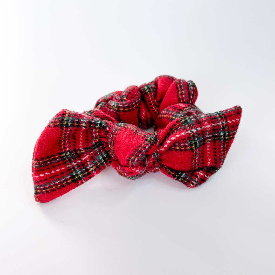 Mad for Plaid Bow Scrunchie